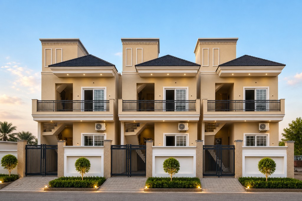 Builder floors built by Harsimran Developers in Bhago Majra, Kharar